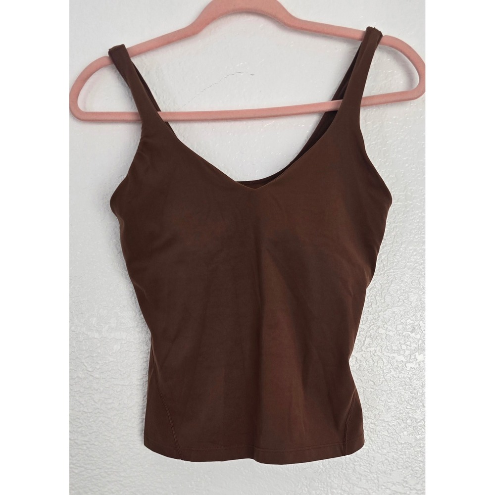 lululemon athletica Brown Tank Top